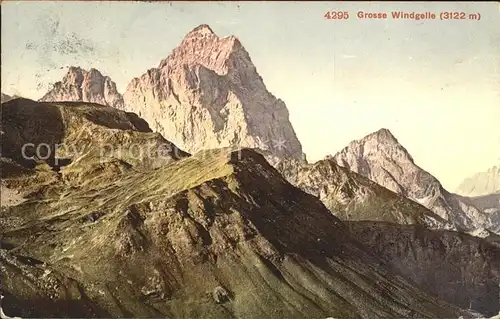 Glarus Kanton Gross Windgaelle Hotel Bahnhof Kat. Glarus