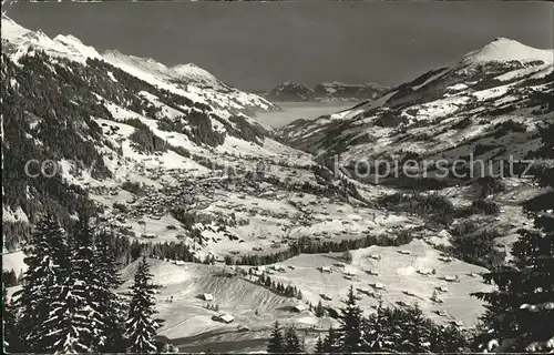 Adelboden Niesen Sigriswiler Rothorn Niederhorn Elsighorn Kat. Adelboden