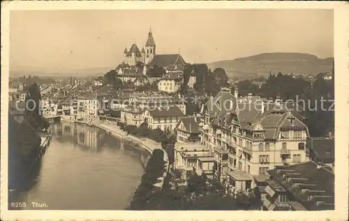 Thun BE Stadtansicht Kat. Thun