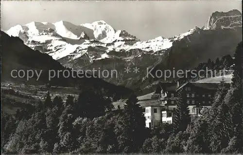 Bad Heustrich Kandertal mit Bluemlisalpgruppe / Frutigen /Bz. Frutigen