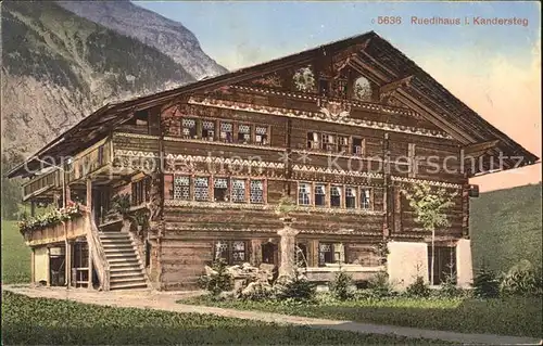 Kandersteg BE Ruedihaus Kat. Kandersteg