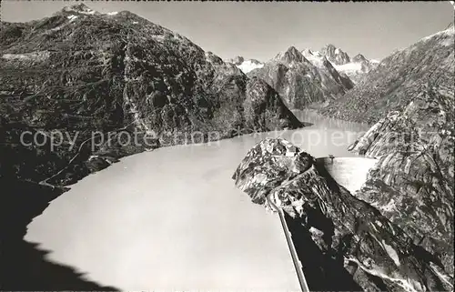 Grimsel Pass Stausee mit Finsteraarhorn / Grimsel /Rg. Innertkirchen