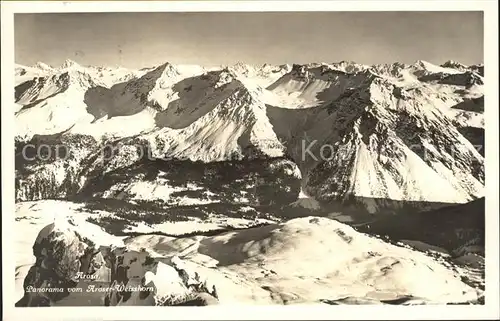 Arosa GR Panorama Arosa Weisshorn Kat. Arosa