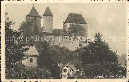 Burgdorf Bern Schloss Kat. Hasle Burgdorf