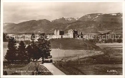 Kingussie Ruthven Castle Valentine s Post Card