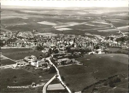 Peckelsheim Fliegeraufnahme Kat. Willebadessen