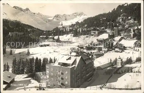 Arosa GR Ortsansicht Kat. Arosa