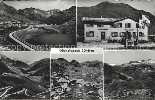 Oberalppass Gasthaus Passhoehe Hospiz Panorama