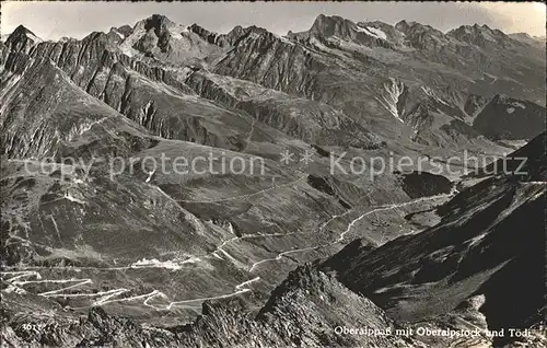 Oberalpsee mit Oberalpstock und Toedi Kat. Andermatt