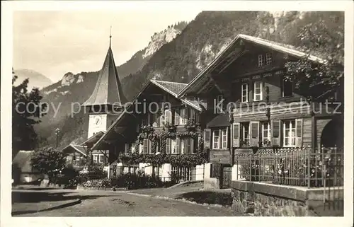 Meiringen Hasliberg Dorfpartie / Meiringen /Bz. Oberhasli