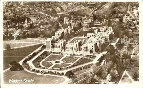 Windsor Castle Aerial view Kat. City of London