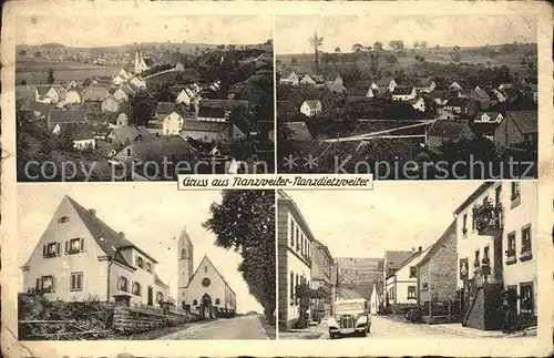 Nanzdiezweiler Nanzweiler Teilansichten Kirche