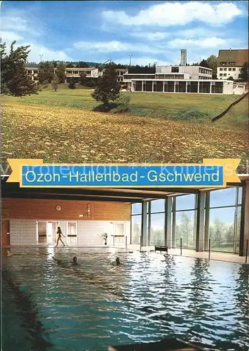 Gschwend Backnang Ozon Hallenbad Kat. Backnang