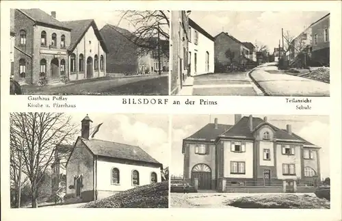 Bilsdorf Gasthaus Kirche Pfarrhaus Schule