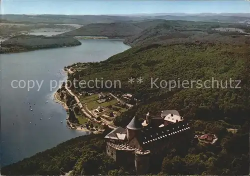 Edertal Edertalsperre Fliegeraufnahme / Edertal /Waldeck-Frankenberg LKR