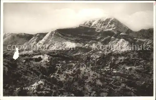 Kotor Montenegro Lovcen Gebirge / Montenegro /