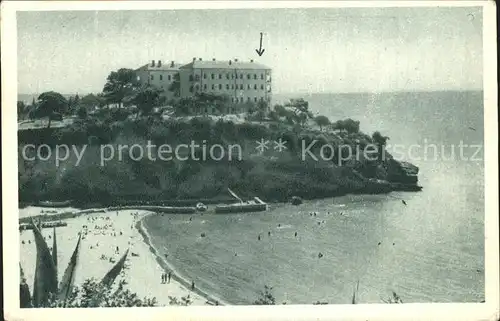 Ulcinj Strand Hotel Kueste Kat. Montenegro