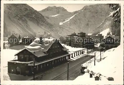 Arosa GR Bahnhof Valbellahorn Kat. Arosa