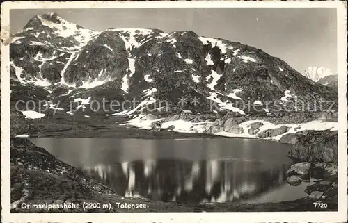 Grimsel Pass Restaurant Alpenroesli / Grimsel /Rg. Innertkirchen