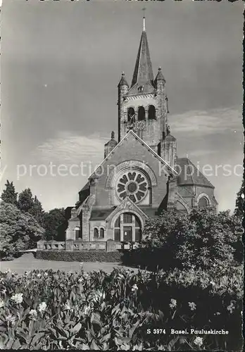 Basel BS Pauluskirche Kat. Basel