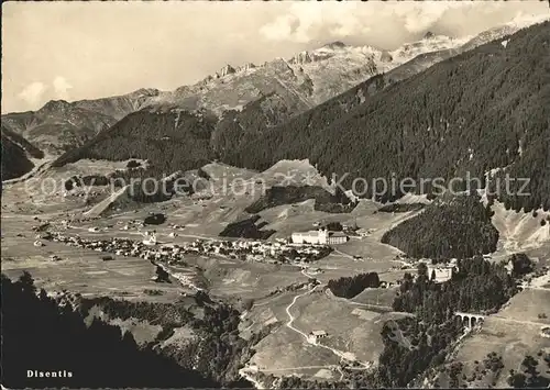 Disentis GR Panorama Kat. Disentis