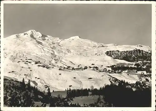 Inner Arosa Weisshorn Brueggerhorn Tschggen / Innerarosa /Bz. Plessur