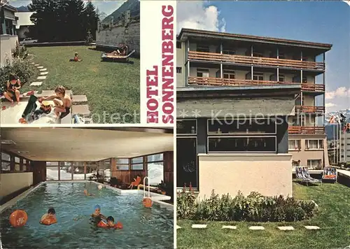 Davos Dorf GR Hotel Sonnenberg / Davos /Bz. Praettigau-Davos