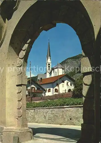 Zernez GR Dorfpartie Kat. Zernez