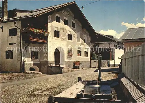 Scuol Tarasp Vulpera Engadinerhaus  / Scuol /Bz. Inn