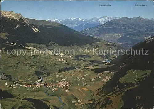 Oberhalbstein Savognin Cunter Riom Parsonz Salouf Ringelspitze Staetzerhorn Kat. Tiefencastel