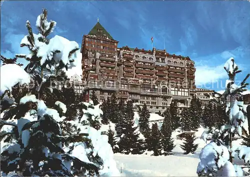 St Moritz GR Hotel Palace Kat. St Moritz