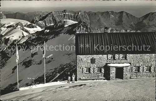 Bluemlisalphuette BE mit aermighorn und Niesenkette / Kandersteg /Bz. Frutigen