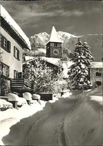 Klosters GR St Jakobskirche Kat. Klosters