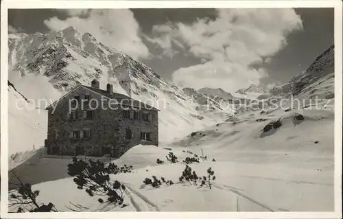 Klosters GR Berghaus Vereina und Joerital Kat. Klosters