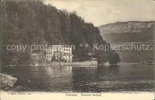 Gersau Vierwaldstaettersee Pension Seehof /  /