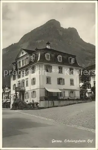 Gersau Vierwaldstaettersee Erholungsheim Hof /  /