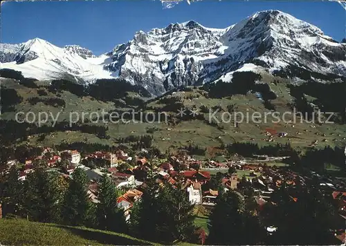 Adelboden Bonderspitz und Lohner Kat. Adelboden