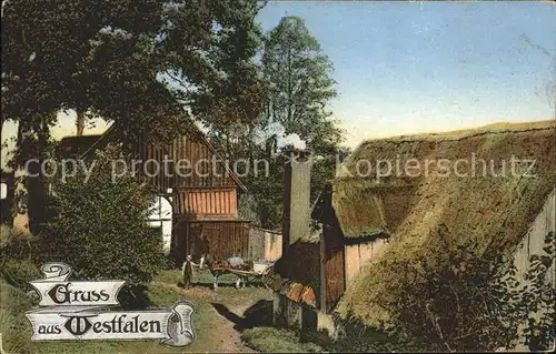 Westfalen Region Altwestfaelische Bauernhaeuser Ausgabe III No. 5 Heimatbilder /  /