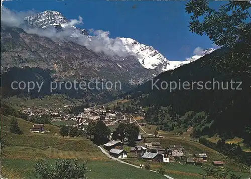 Birchen und Leukerbad mit Rinder und Balmhorn Gitzifurgge / Leukerbad /Bz. Leuk