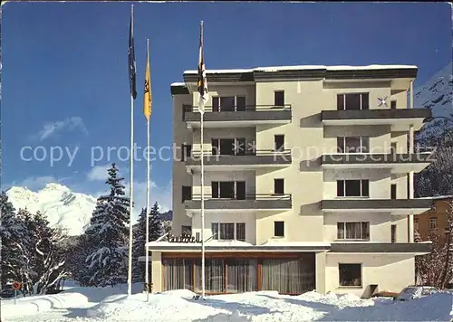 St Moritz GR Kantoreihaus Laudinella Kat. St Moritz