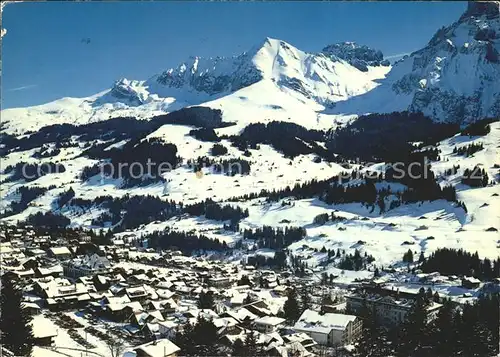 Adelboden mit Bonderspitz Kat. Adelboden