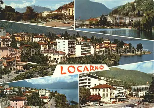 Locarno TI Teilansichten Kat. Locarno