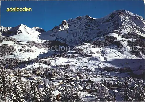 Adelboden Bonderspitz mit Lohner Kat. Adelboden