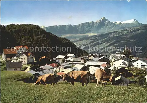 Feldis GR Piz Beverin und Bruschghorn / Feldis /Bz. Hinterrhein