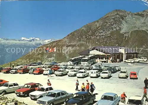 Nufenenpass Parkplatz Bergstation / Nufenen /Rg. Ulrichen