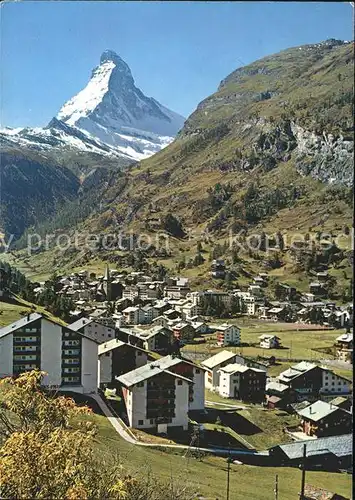 Zermatt VS mit Matterhorn Kat. Zermatt