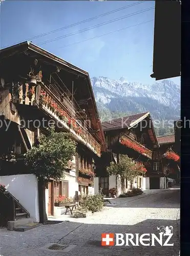 Brienz BE Dorfstrasse Kat. Brienz