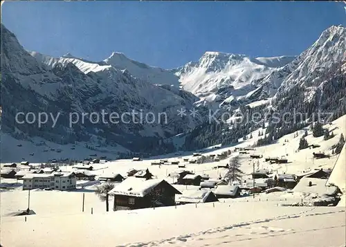 Boden Adelboden Tierhoernli Steghorn Wildstrubel / Adelboden /Bz. Frutigen