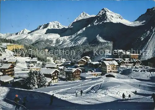 Inner Arosa Ortsansicht / Innerarosa /Bz. Plessur