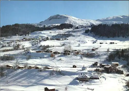 Valata und Surcuolm mit Piz Mundaun Kat. Obersaxen